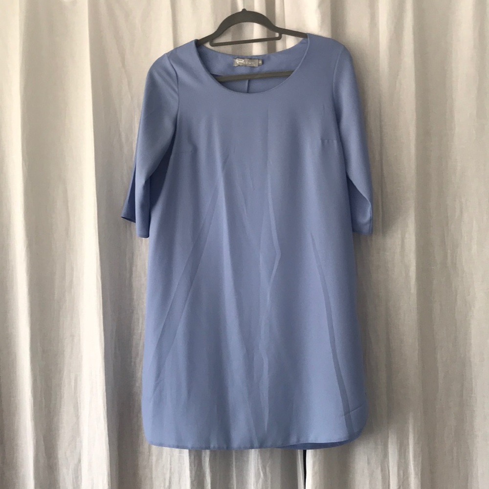 Blue t shirt dress